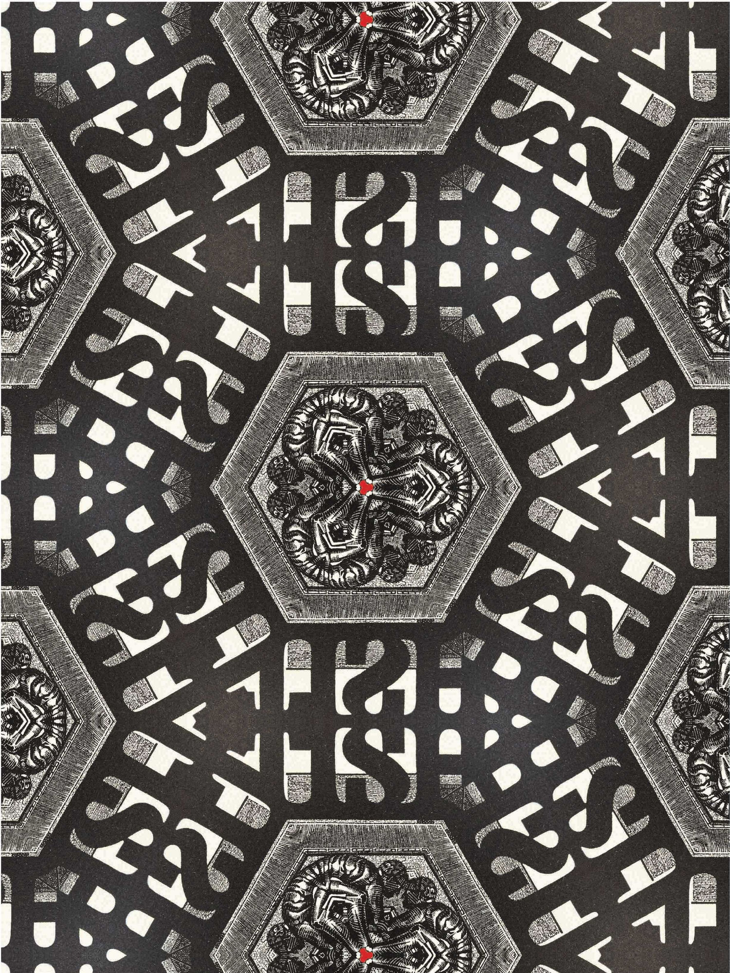 Summer Secret Bid Auction 2025, LOT 75: Anne Desmet - British Library - Kaleidoscope, 2023