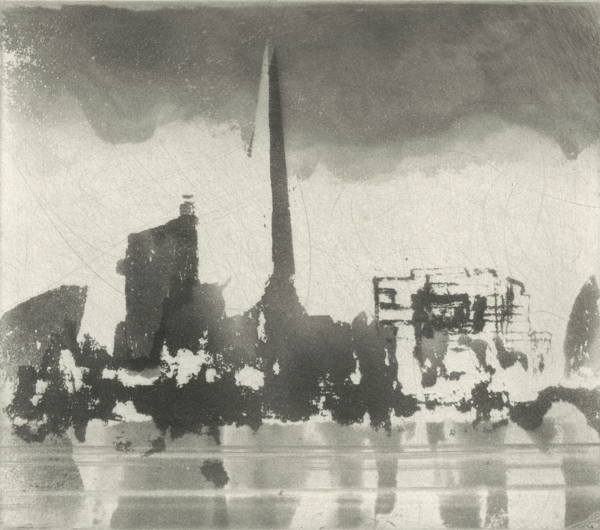 Norman Ackroyd, Pool of London , 2019