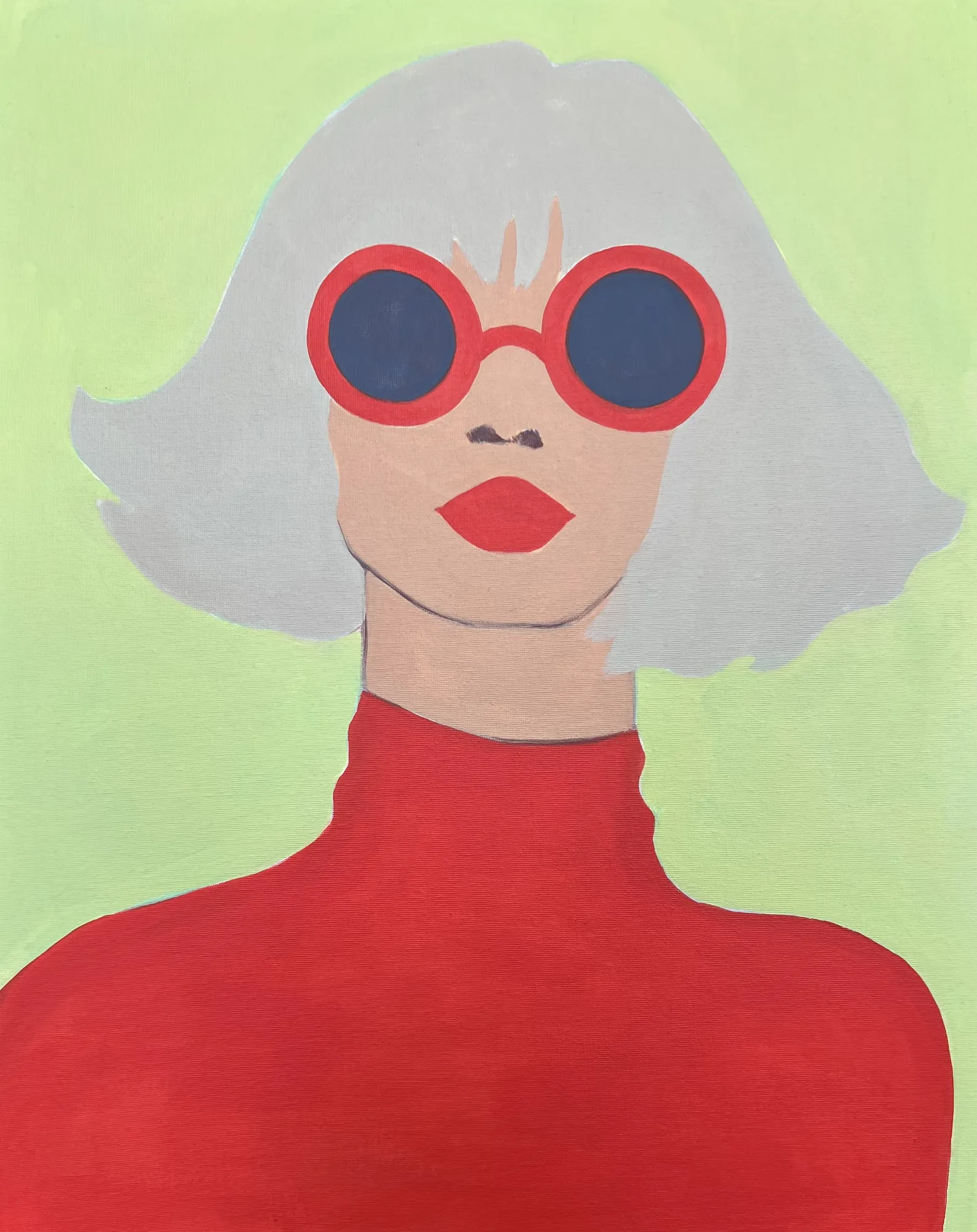 Susie Stone, All Red, 2025