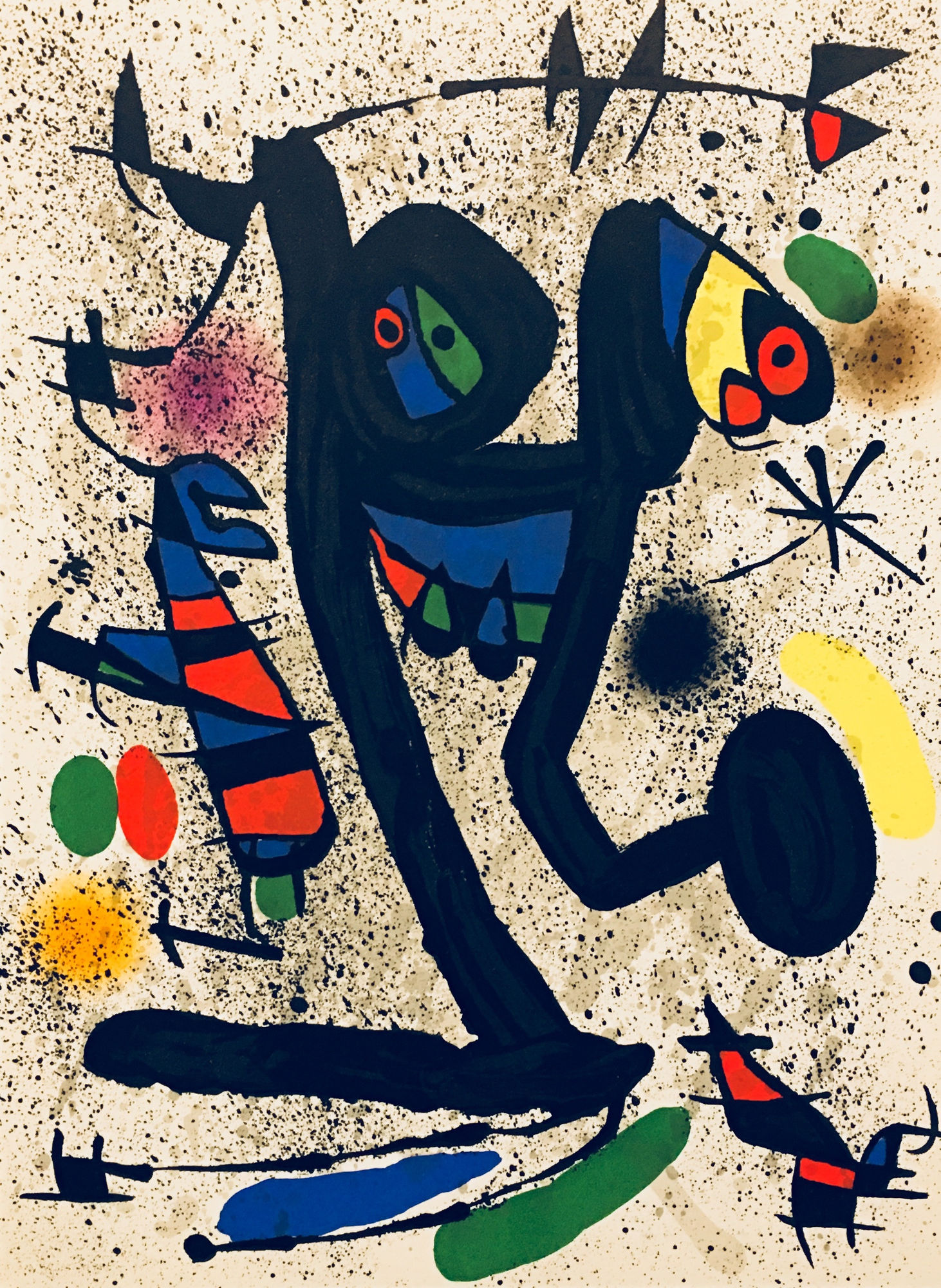 Joan Miró, From 'Derrière le Miroir - Miró, Peintures sur Papier; Dessins', 1971