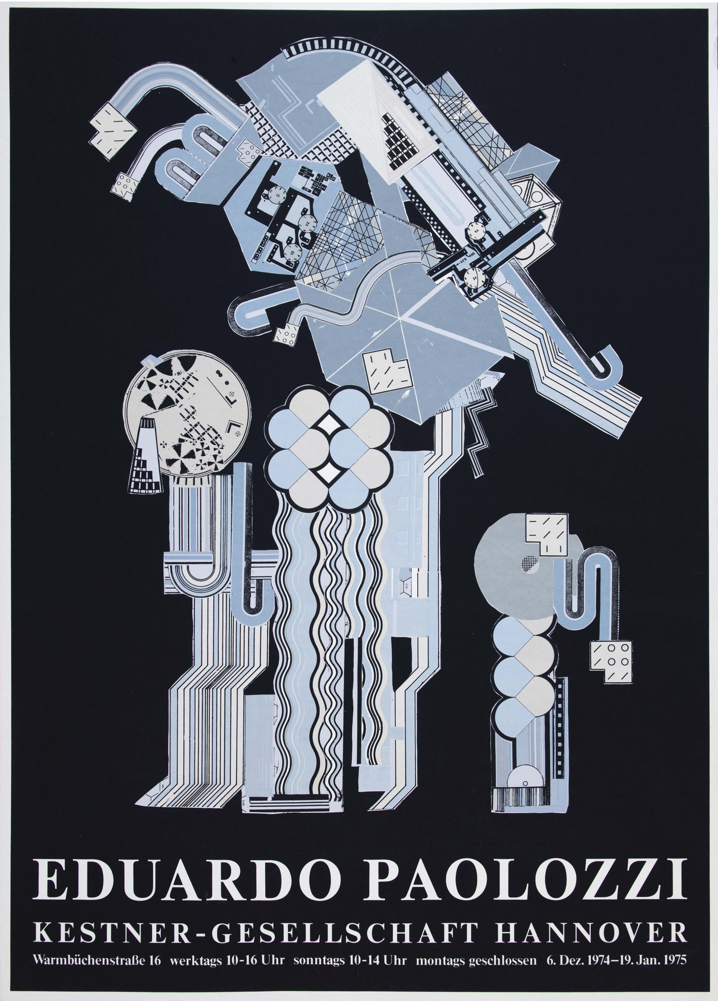 Eduardo Paolozzi, Kestner-Gesellschaft, Hannover, 1974