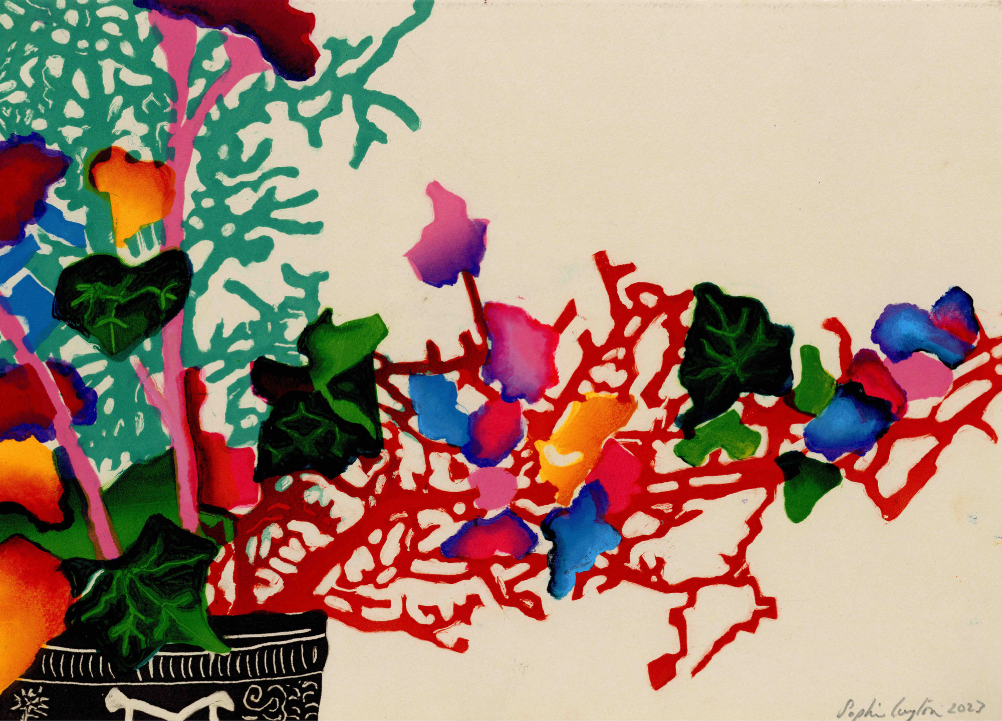 Sophie Layton, In Bloom Detail II, 2023