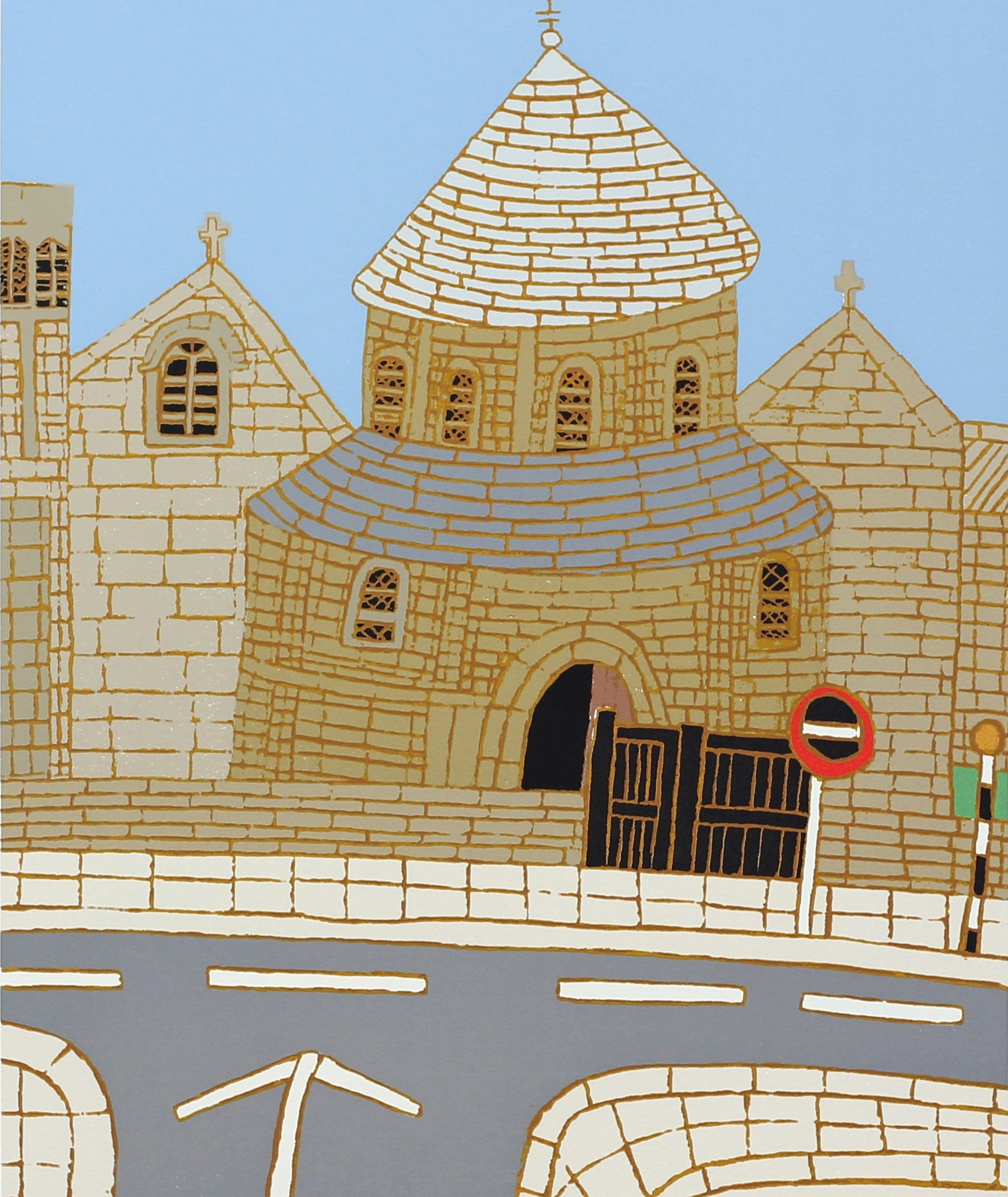 Summer Secret Bid Auction 2024, LOT XX: Bryan Pearce - The Round Church, 2006