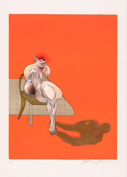 Francis Bacon, Triptych 1983 (left panel), 1983