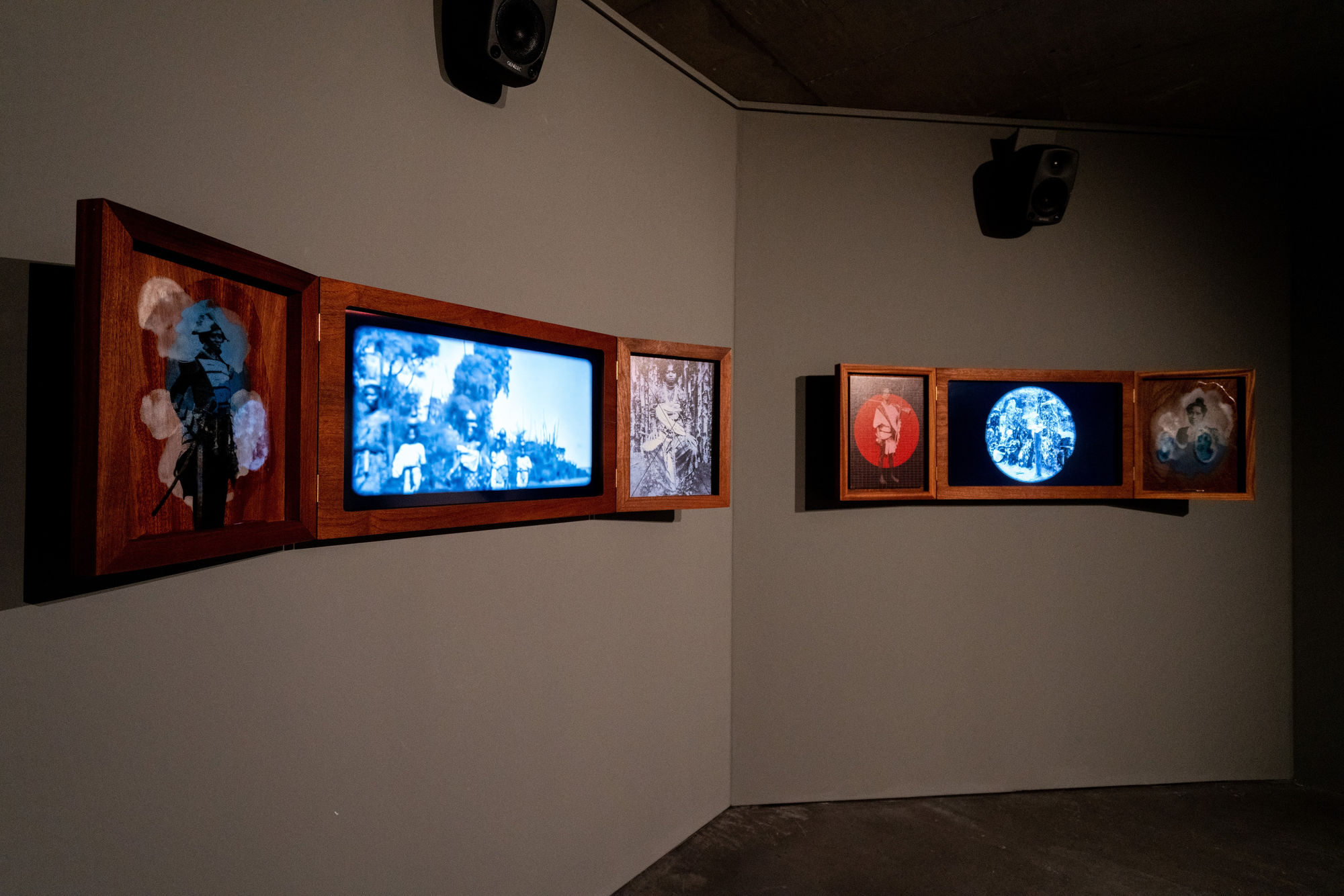 Searching for Libertalia, install shot (New Art Exchange, 2019)