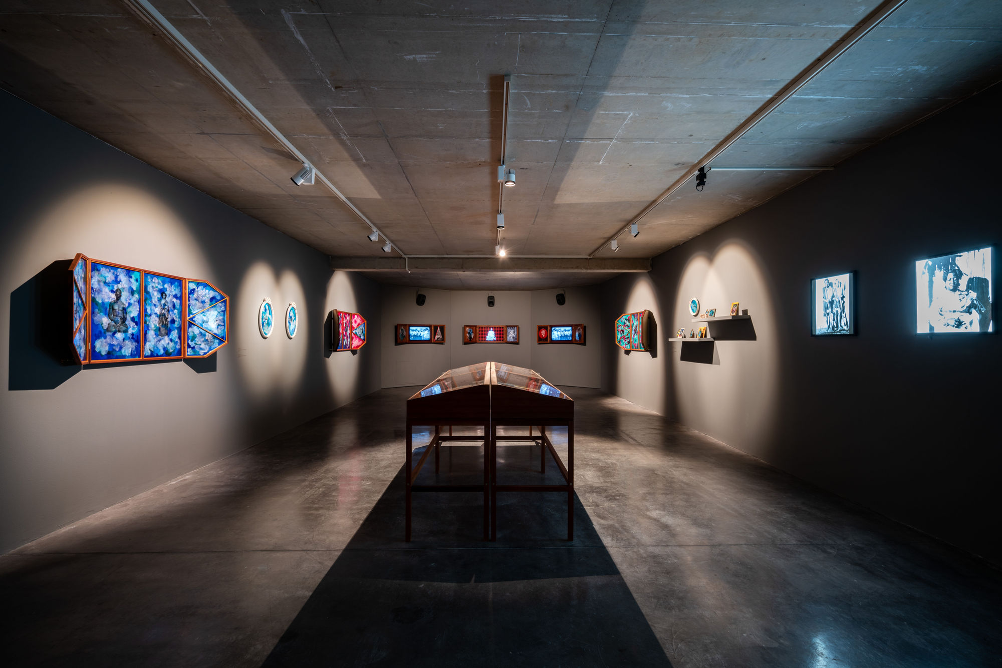 Shiraz Bayjoo, Searching for Libertalia, The New Art Exchange, Nottingham, 2019 Installation view