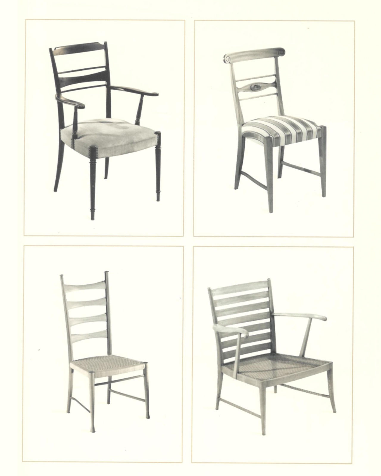 Seekings of comfort in (hopefully) a comfortable chair. I played with the title of a bruno munari title: Ricerca della comodità in una poltrona scomoda = Seeking comfort in an uncomfortable chair. (Image from "Paolo Buffa Designer 1939-1968" Book)