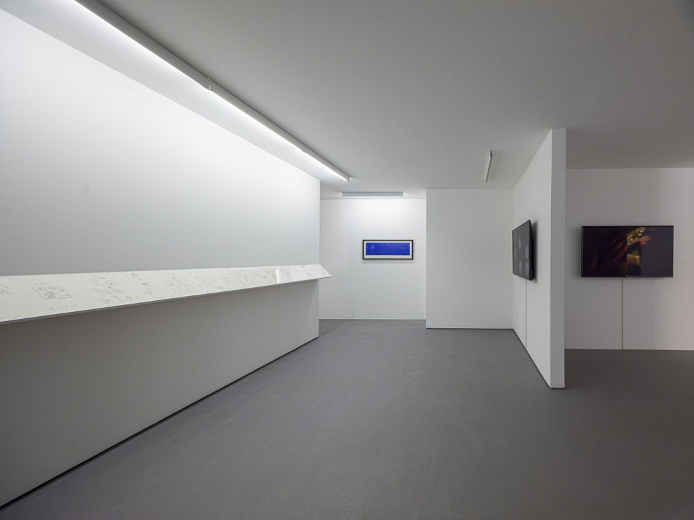 Exhibition view Roee Rosen, The Buried Alive Cycle, 2019, Erna Hecey Gallery, Luxembourg