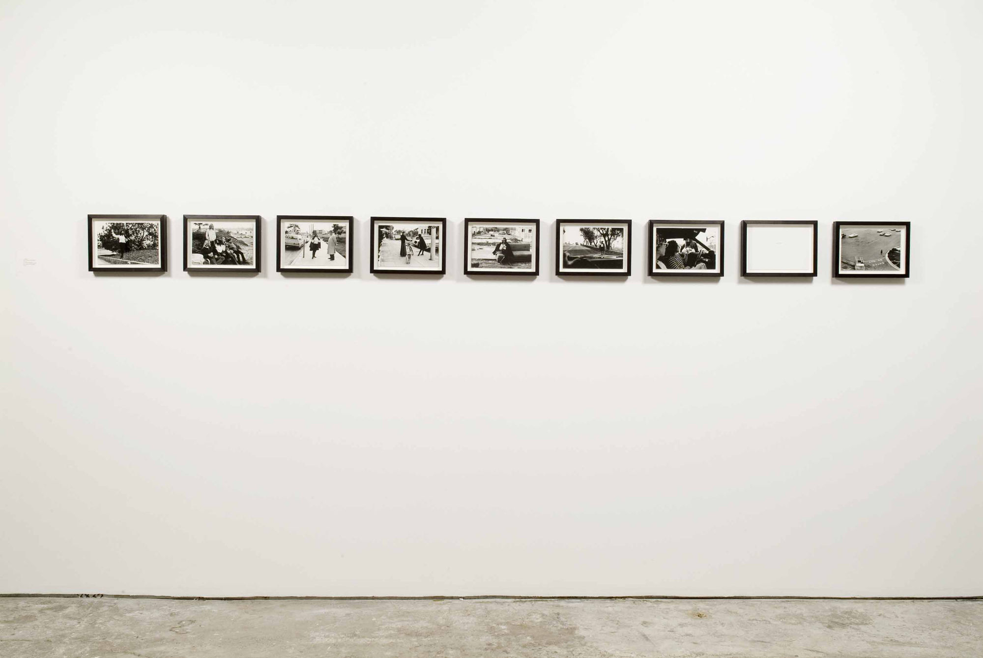 Eleanor Antin, The Empire of Signs, exhibition view at Erna Hecey Brussels, 3 February - 14 April 2007