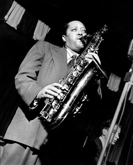 Herman Leonard - Lester Young, Birdland, New York, 1948
