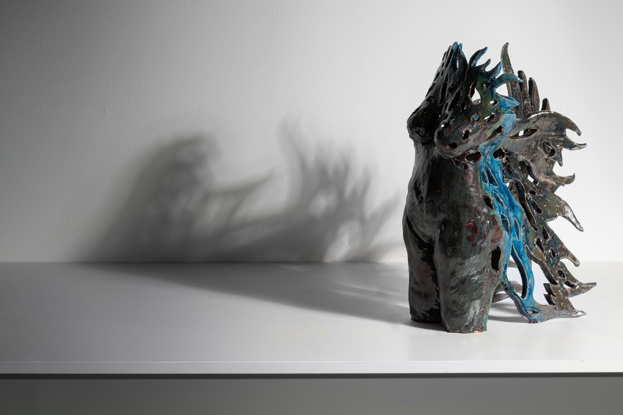 Shereen Shalhoub Royal, 2019 Ceramic 38 x 15 x 30 cm 15 x 6 x 11 3/4 in