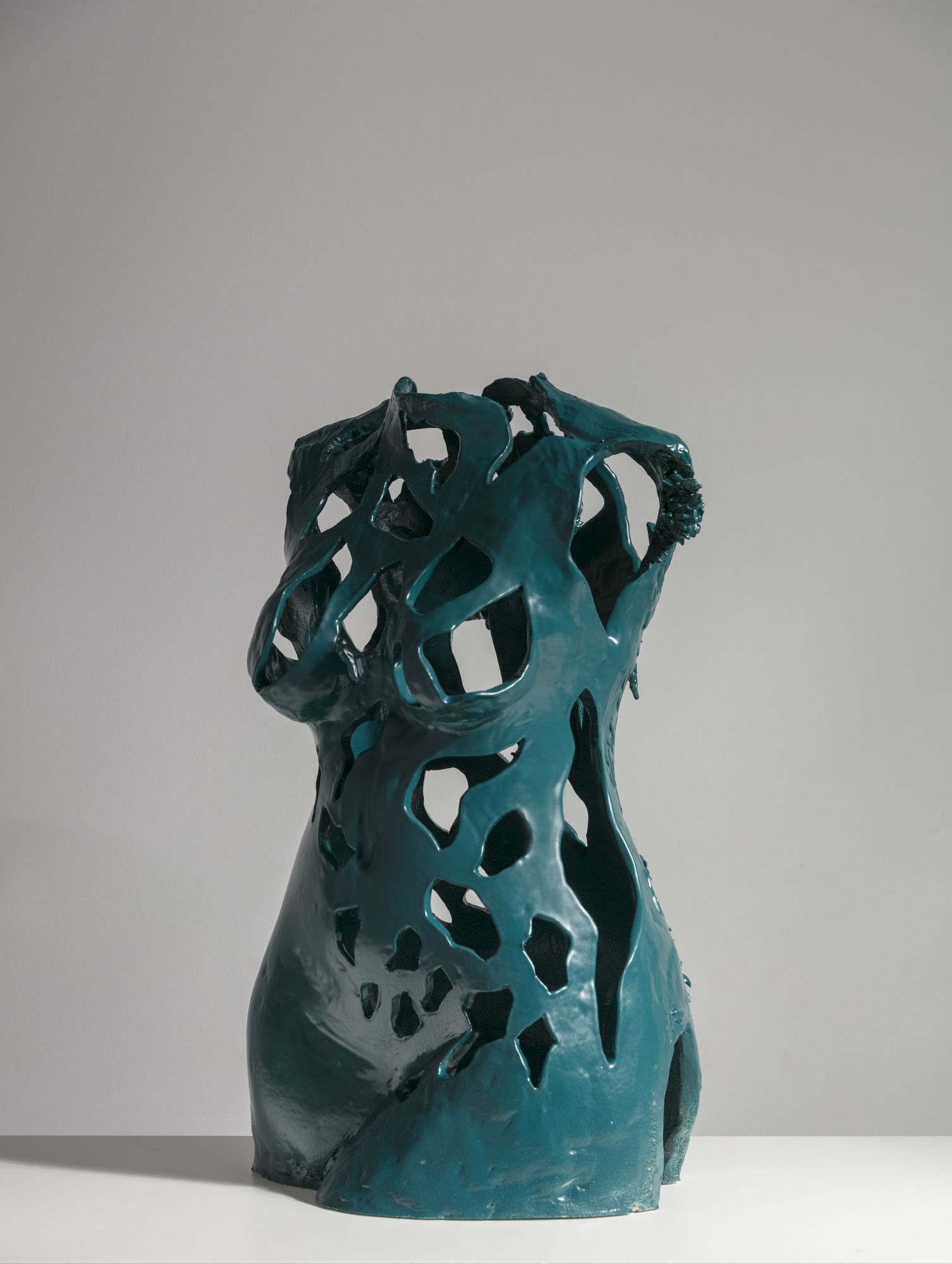 Shereen Shalhoub Forming, 2019 Ceramic 64 x 38 x 33 cm 25 1/4 x 15 x 13 in