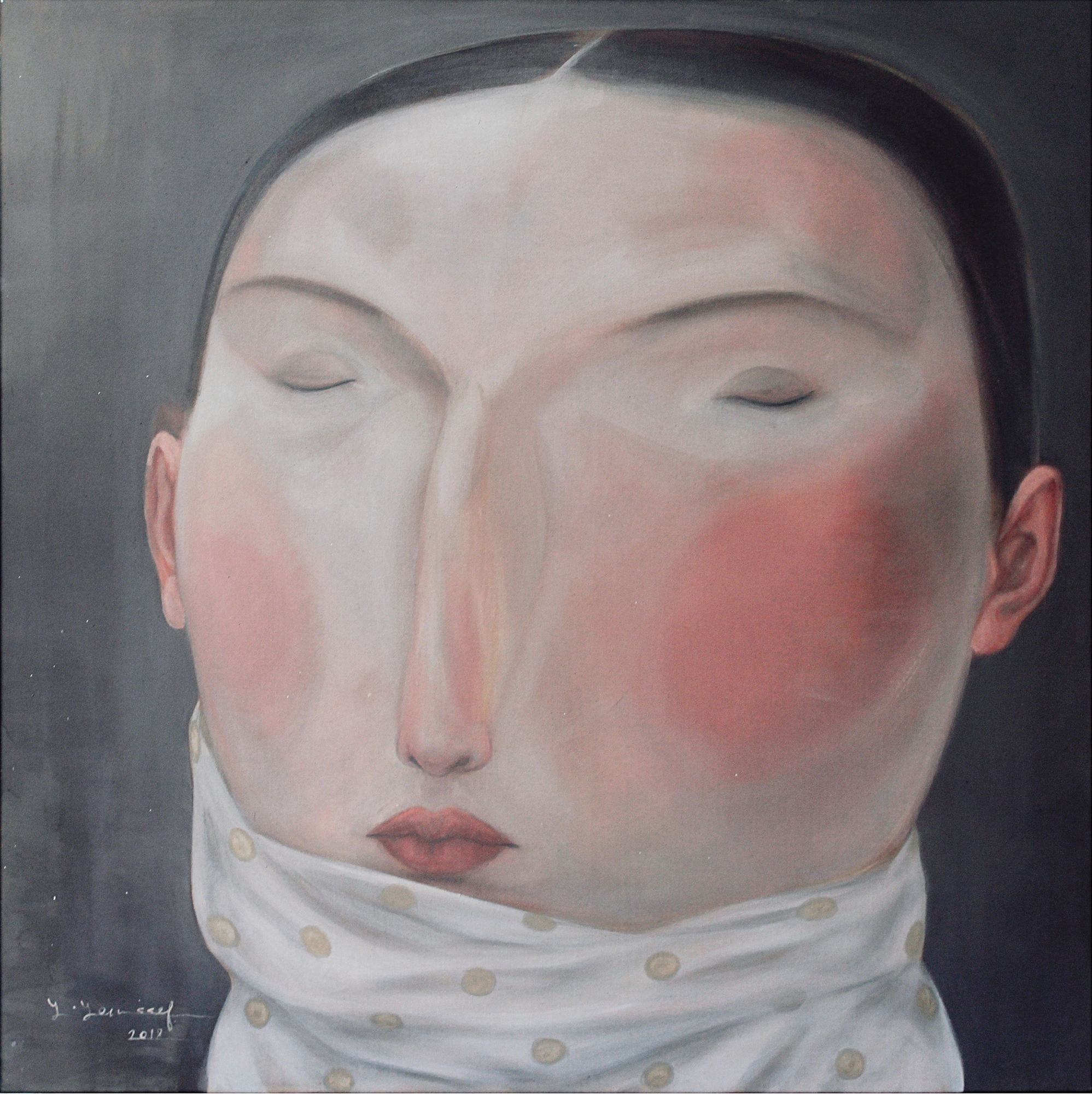 Yousuf Yousuf Untitled, 2018 Acrylic on canvas 125 x 125 cm 49 1/4 x 49 1/4 in