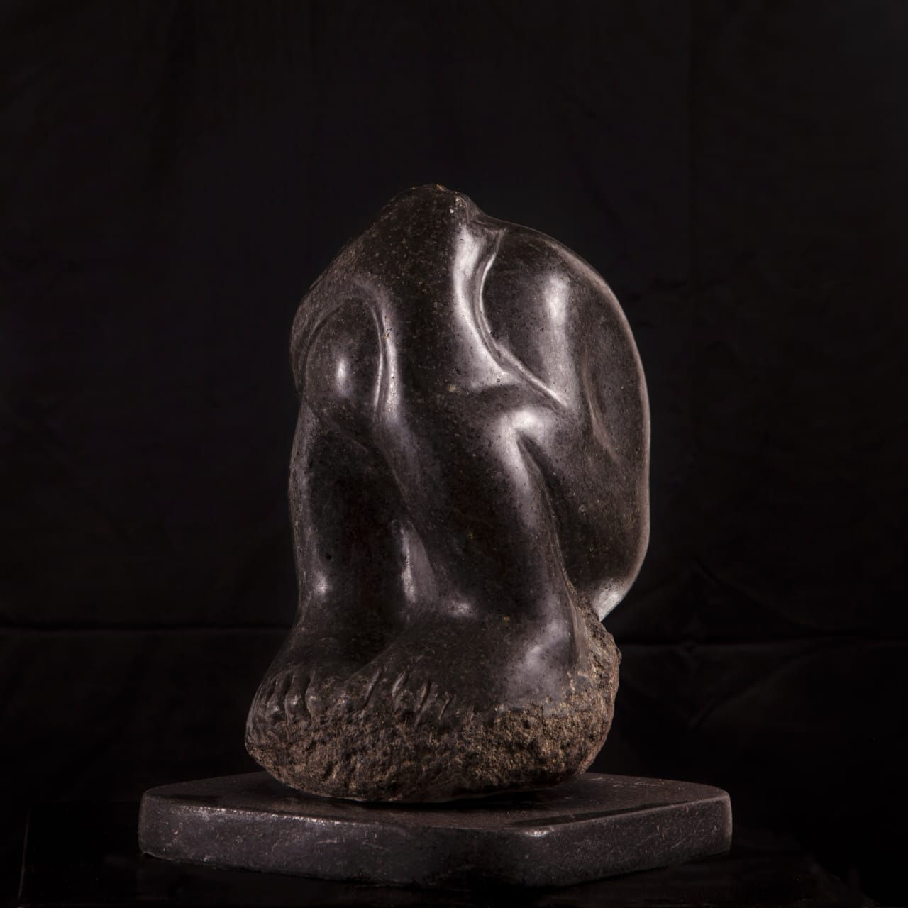 Bader Mahasneh Untitled from Chaos series, 2013 Igneous Stone 41.5 x 25 x 25 cm 16 1/4 x 9 3/4 x 9 3/4 in