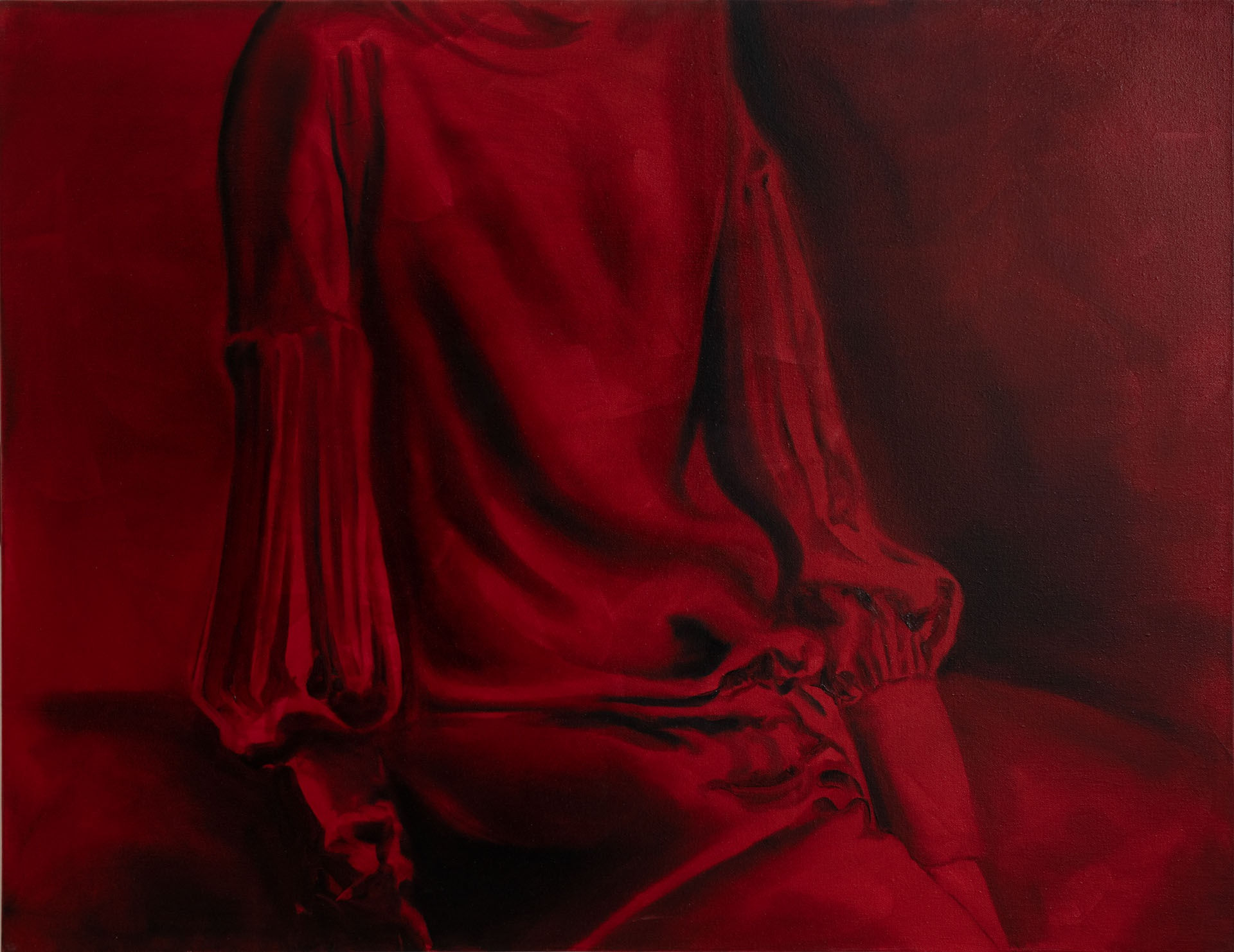 Arda Aslanian Carmin, 2024 Oil on canvas 85 x 110 cm 33 1/2 x 43 1/4 in