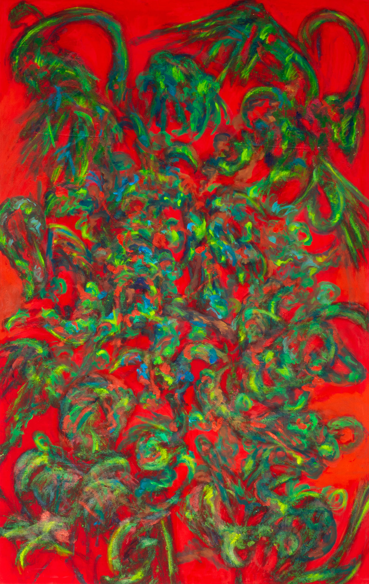 Ahmad Kasha Untitled, 2025 Oil on canvas 220 x 140 cm 86 1/2 x 55 in