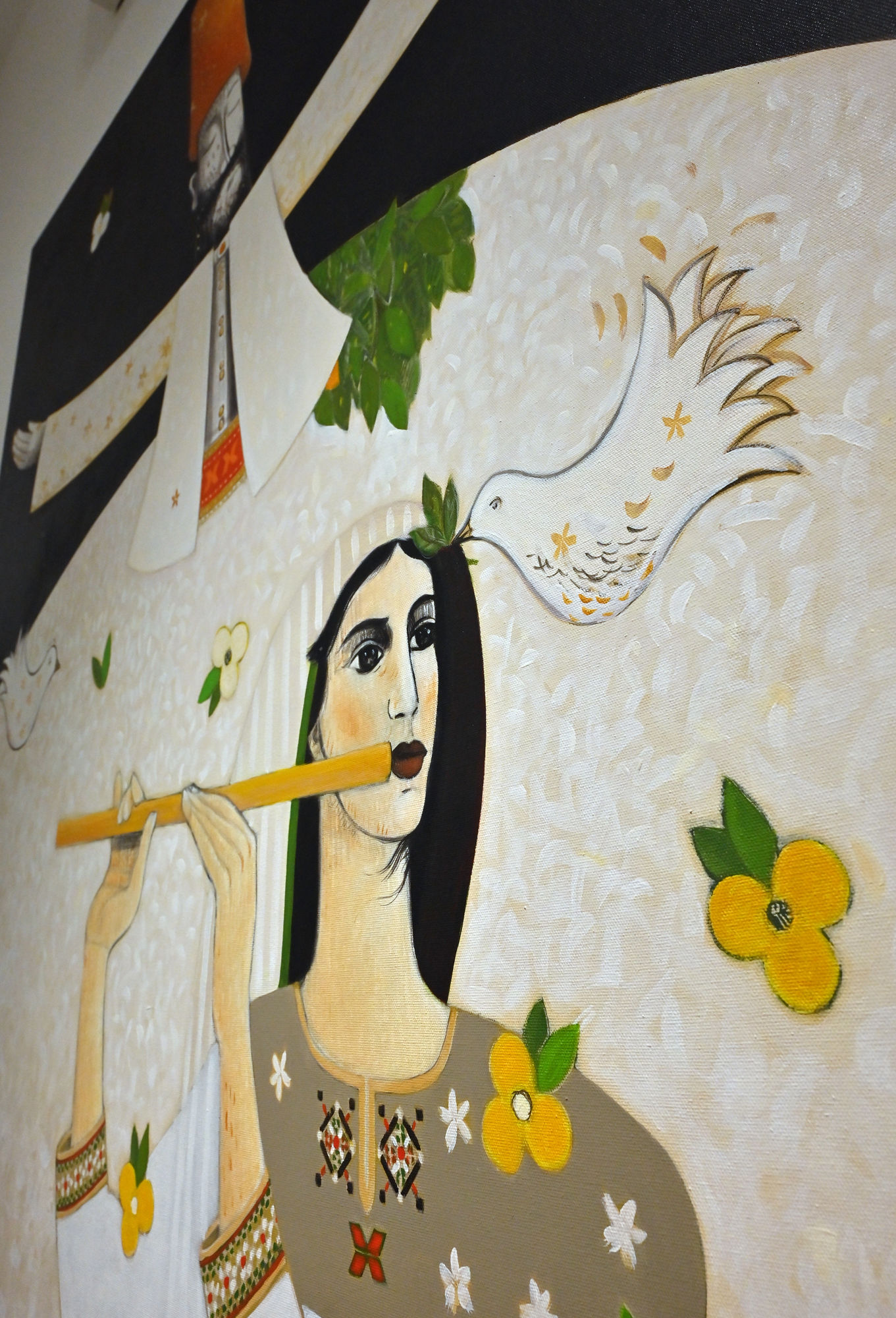 "Peace be with you" by Boutros Al Maari