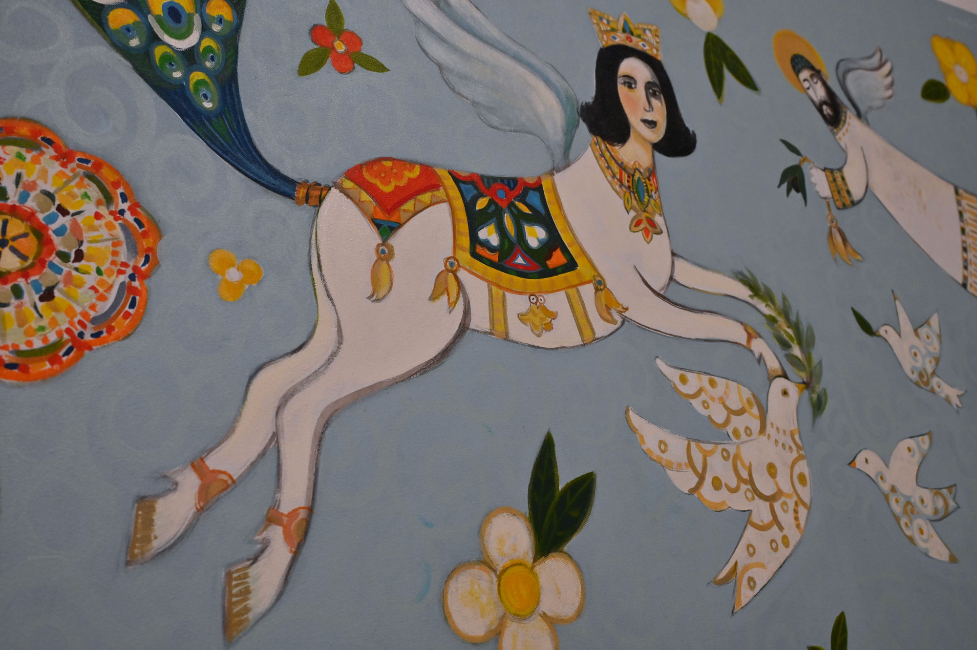 "Peace be with you" by Boutros Al Maari