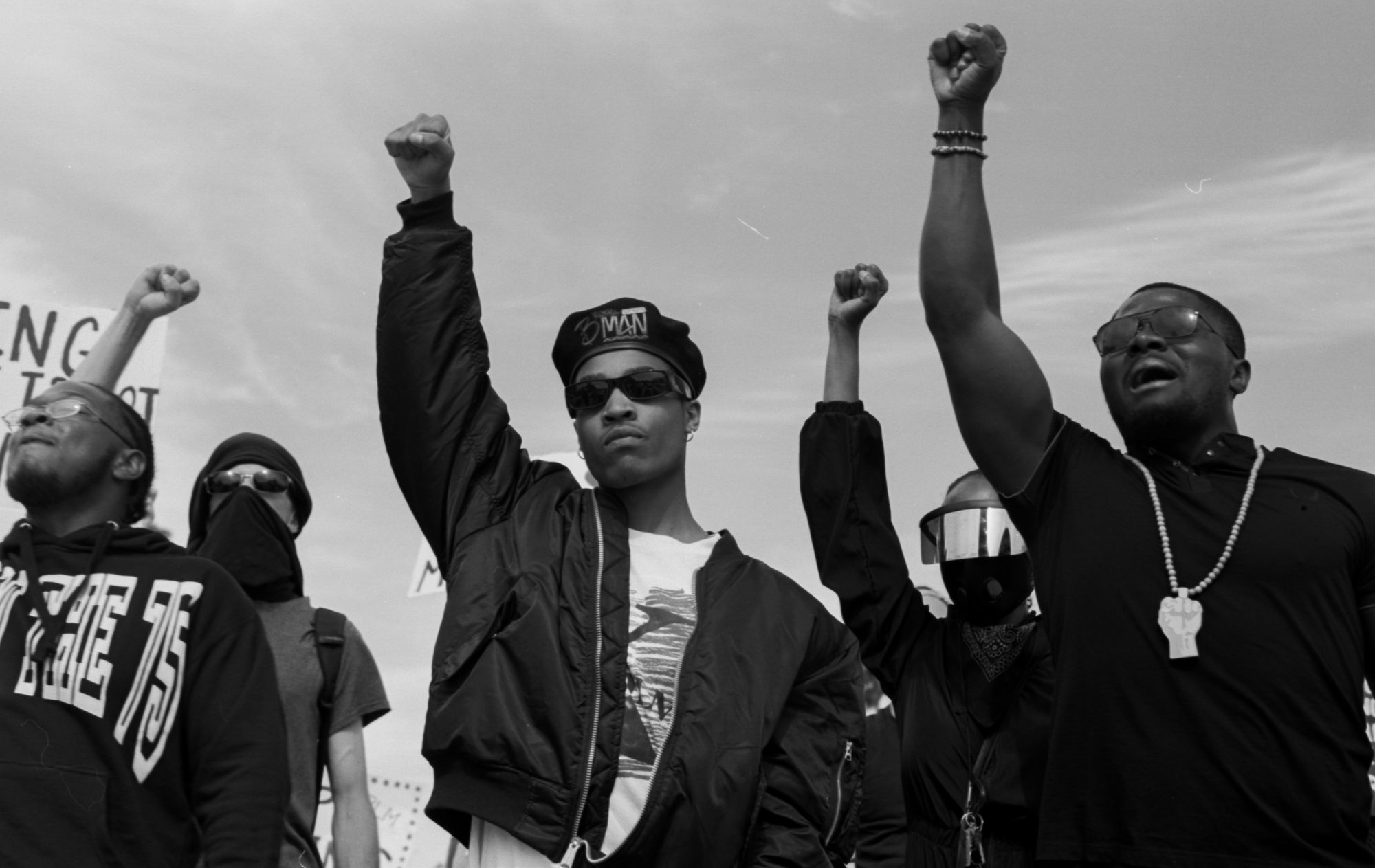 “BLACK POWER” BY MIKE GRAY. FROM THE ‘BLACK UTOPIA’ SERIES.