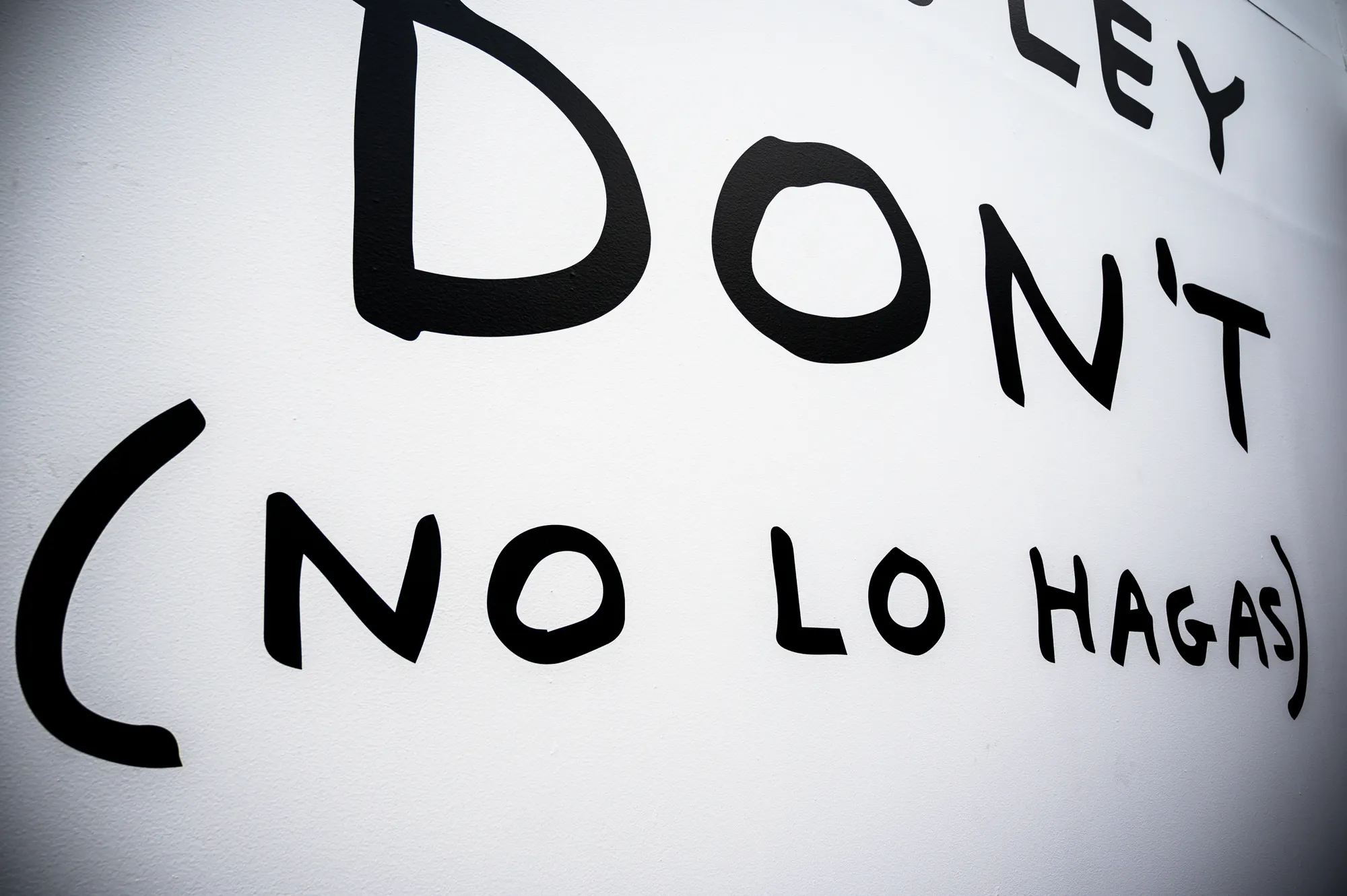 David Shrigley: DON’T (No lo hagas) (2019)