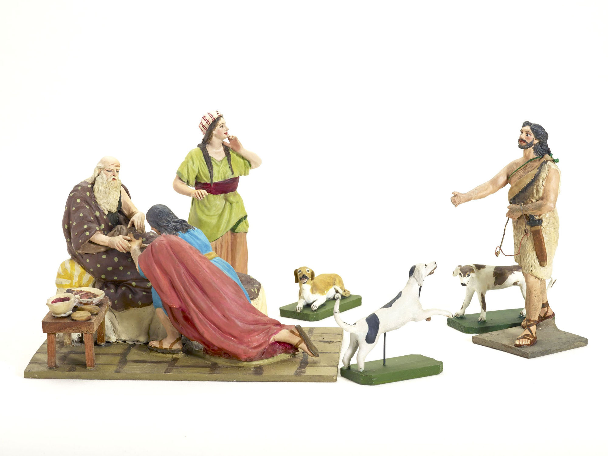 Antiguo Testamento CASA DE ISAAC Y REBECA CON ESAÚ Y JACOB GÉNESIS 27: 1-45