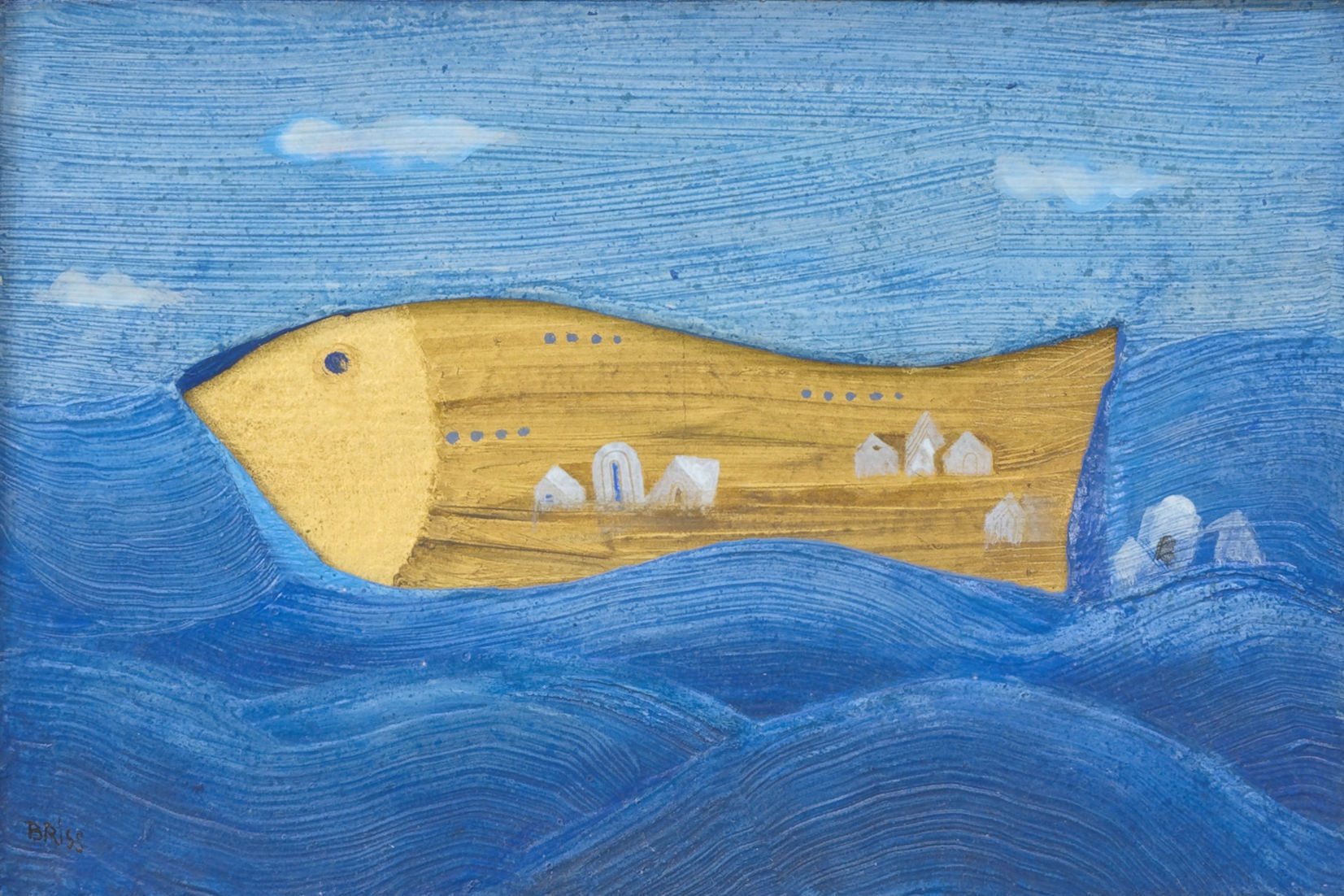 Samy BRISS, Le poisson dans le village