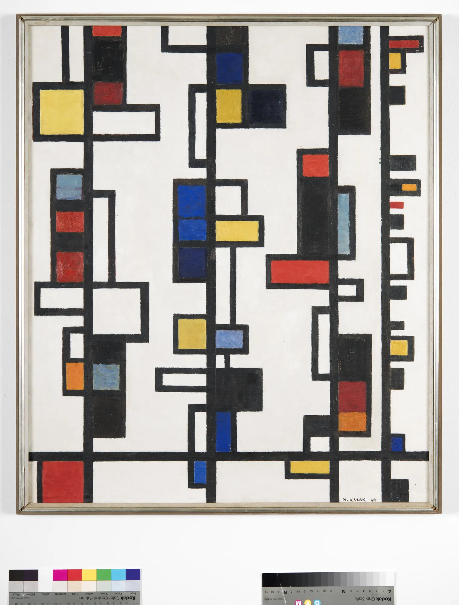 NIKOLAI KASAK Action of Vertical Axes, 1948