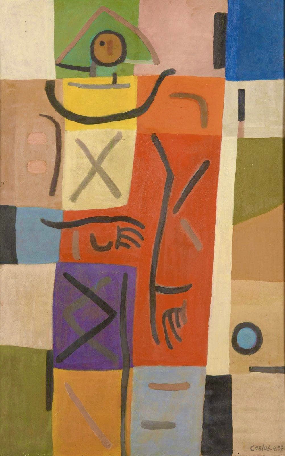 Carlos Carnero Arlequin, 1957