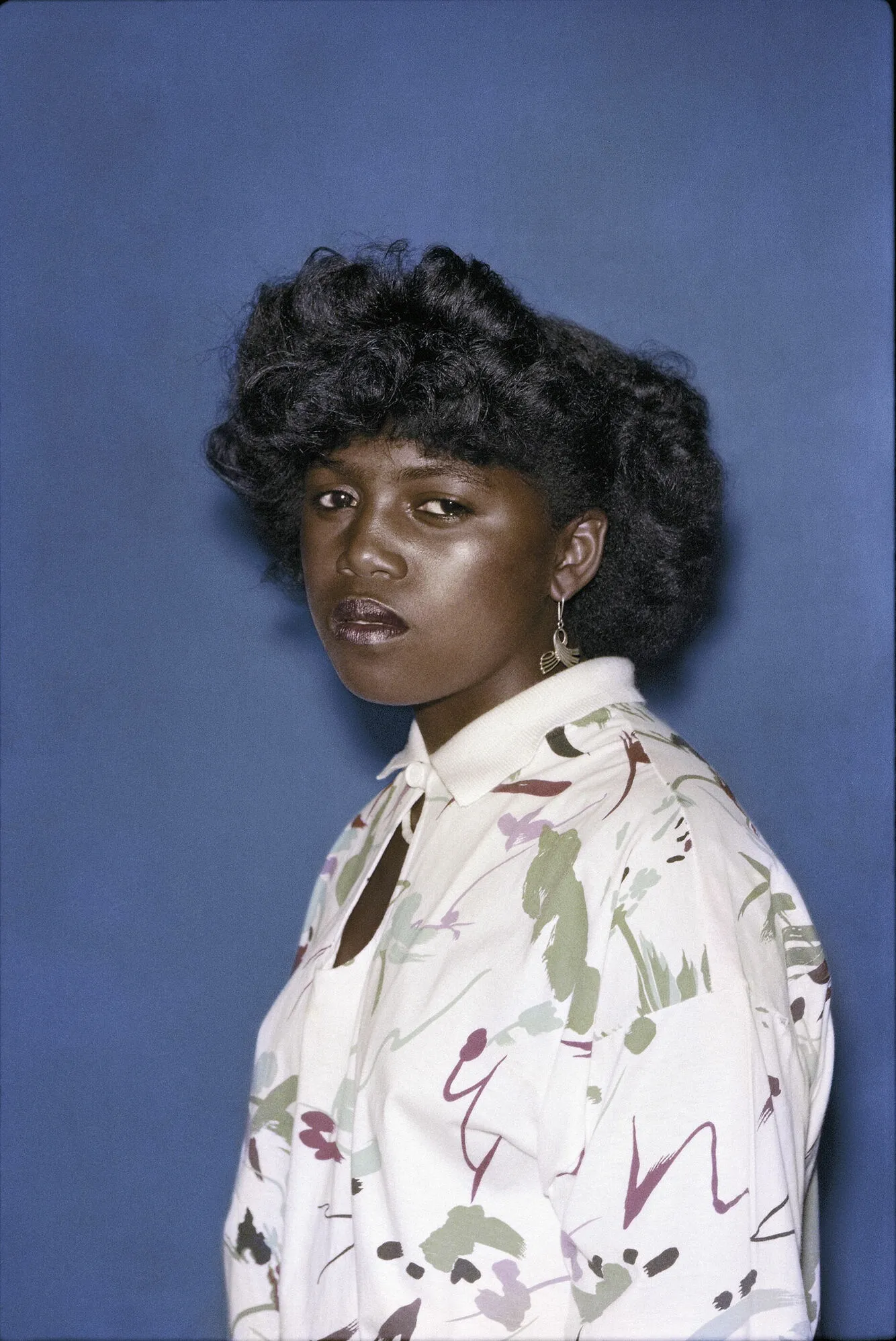 Afonso Pimenta, selecionado por [selected by]: Bruno Baptistelli DCE Baile Black Soul Series I Elana dos Santos, 1985 Fine Art Print I Hahnemühle Photo Rag Ultra Smooth 305 gsm 75 x 50 cm [29 1/2 x 19 3/4 in]