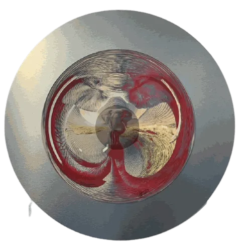 Jonty Hurwitz, VANISHING GIANT, 2020