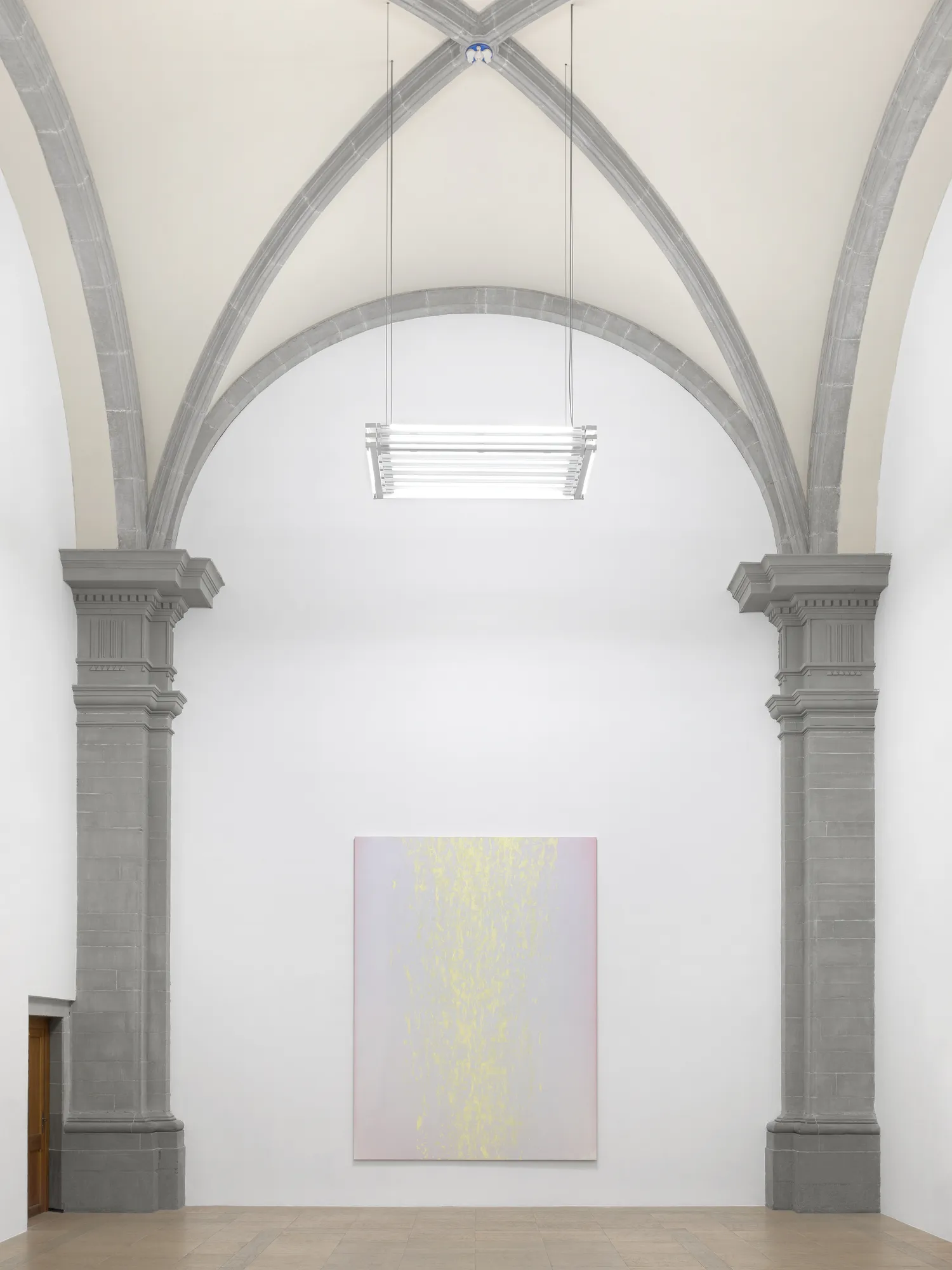 Exposition &agrave; la Chapelle de la Visitation : G&eacute;rard Traquandi, En retour Philippe Piguet, commissaire de l&rsquo;exposition Images r&eacute;alis&eacute;es par Annik Wetter