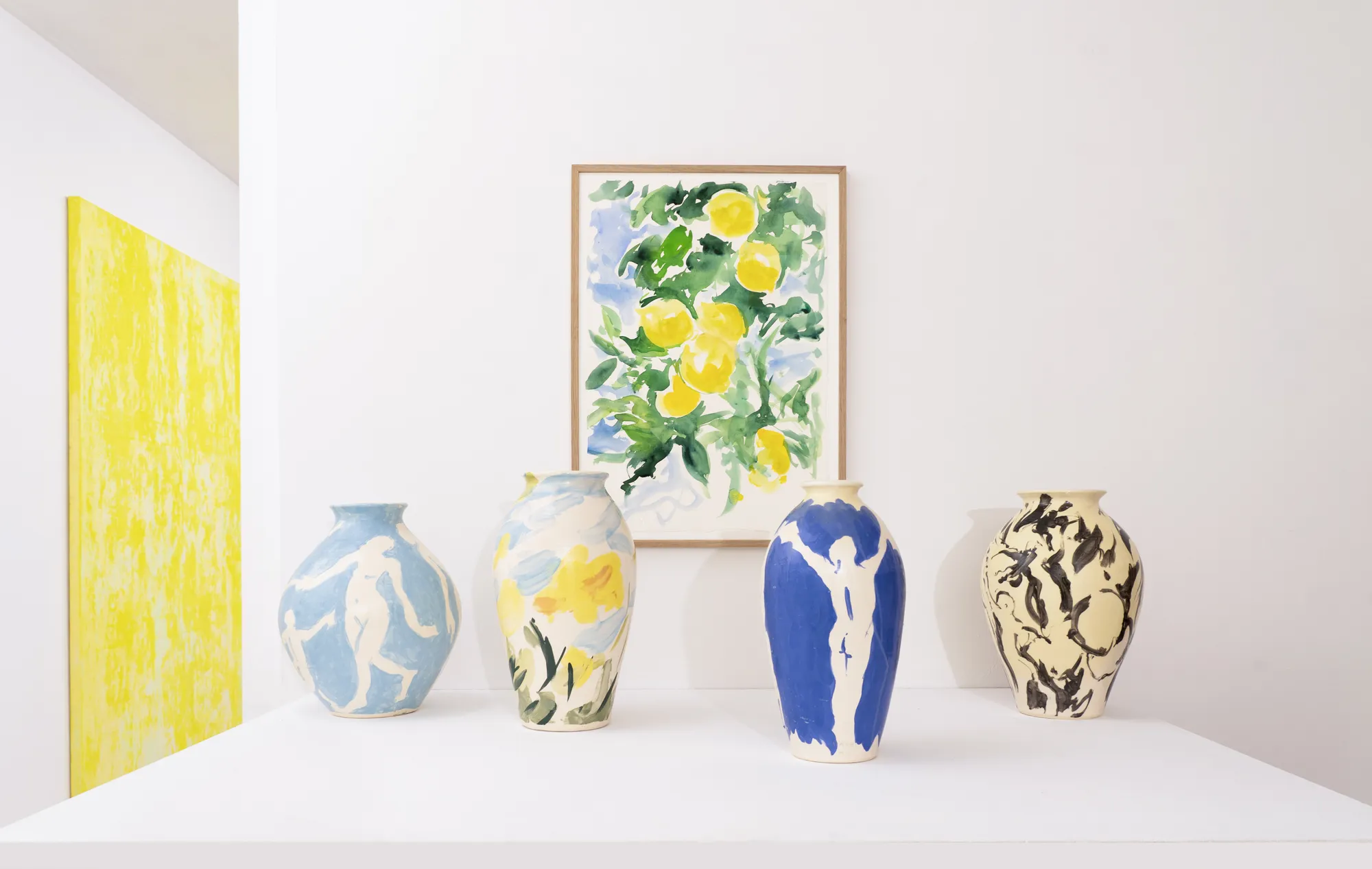 Gérard TRAQUANDI D'un été l'autre Galerie Catherine Issert Juillet 2023