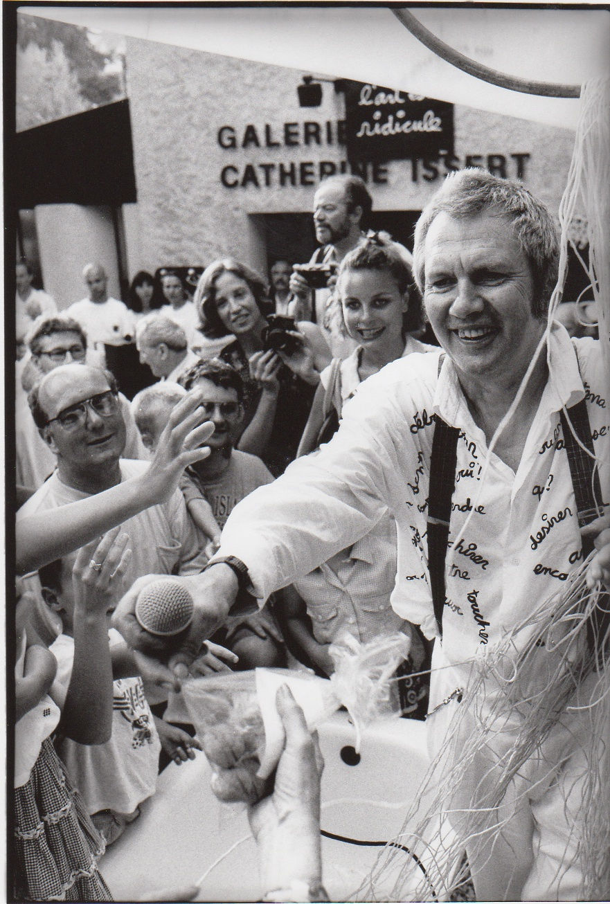 Ben Juin 1994 Galerie Catherine Issert © Thomas Bilanges