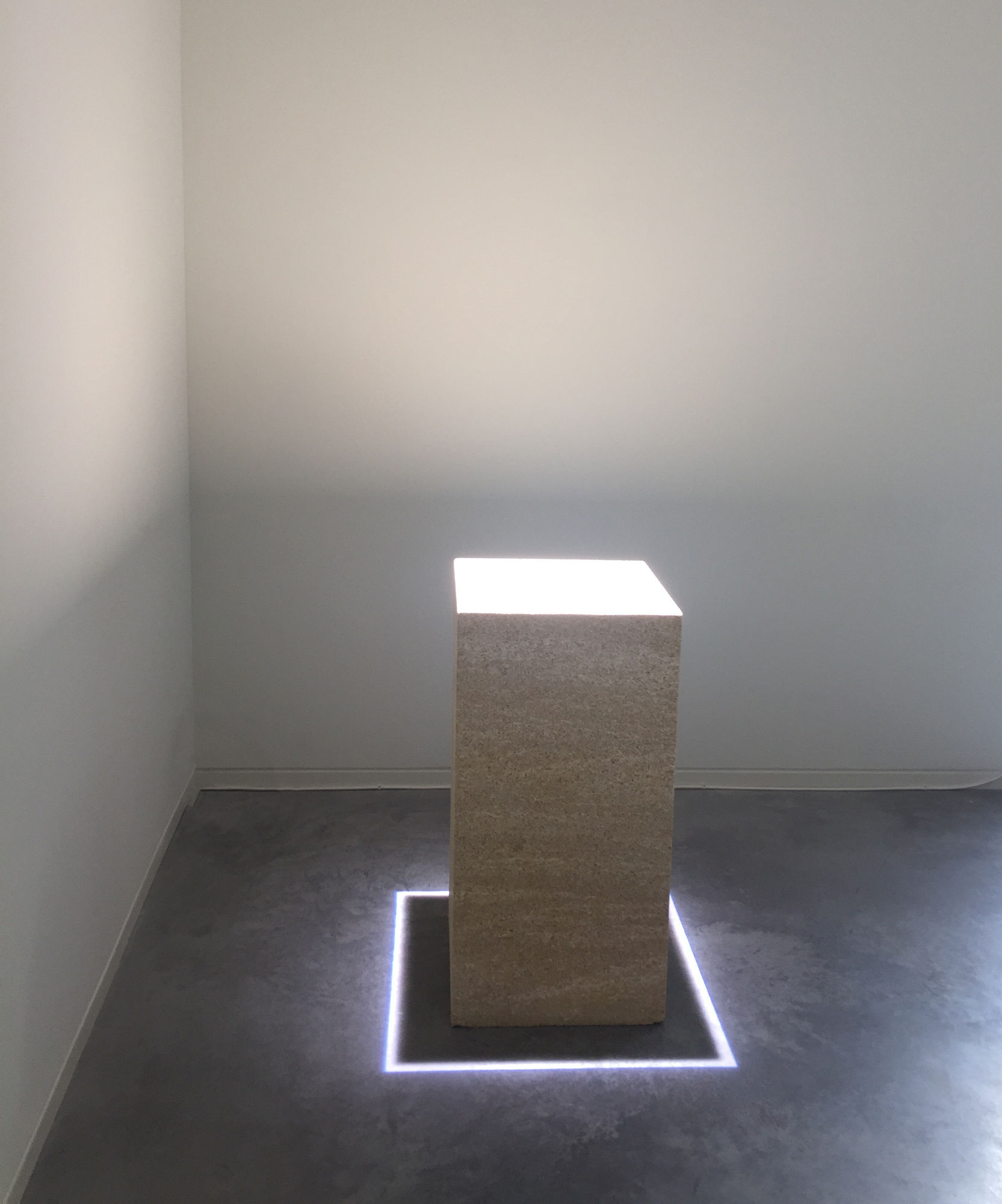 Exposition "Cercles et carrés", Nicolas Chardon et Michel Verjux, Bonisson art center, Rognes 2021