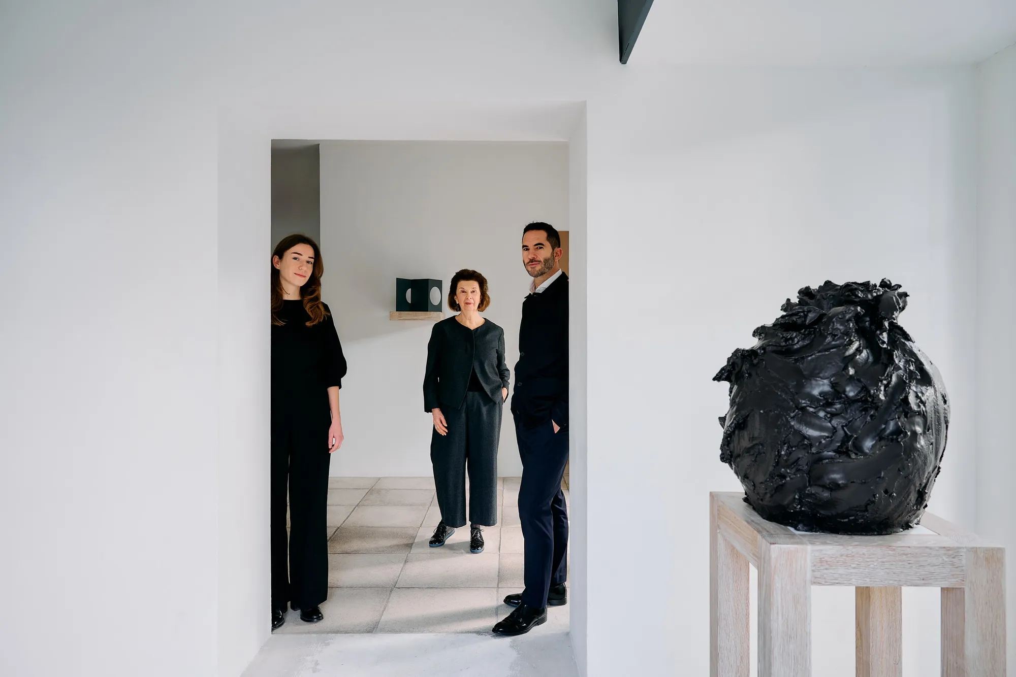 Catherine Issert Chloë Stephan Pascal Marius © Anthony Lanneretonne Saint-Paul-de-Vence Février 2025