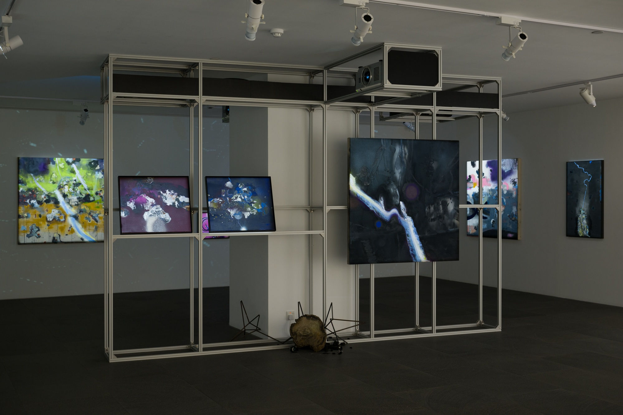 Kurt Chan - Old Landscape: Lightning, Water and Rocks