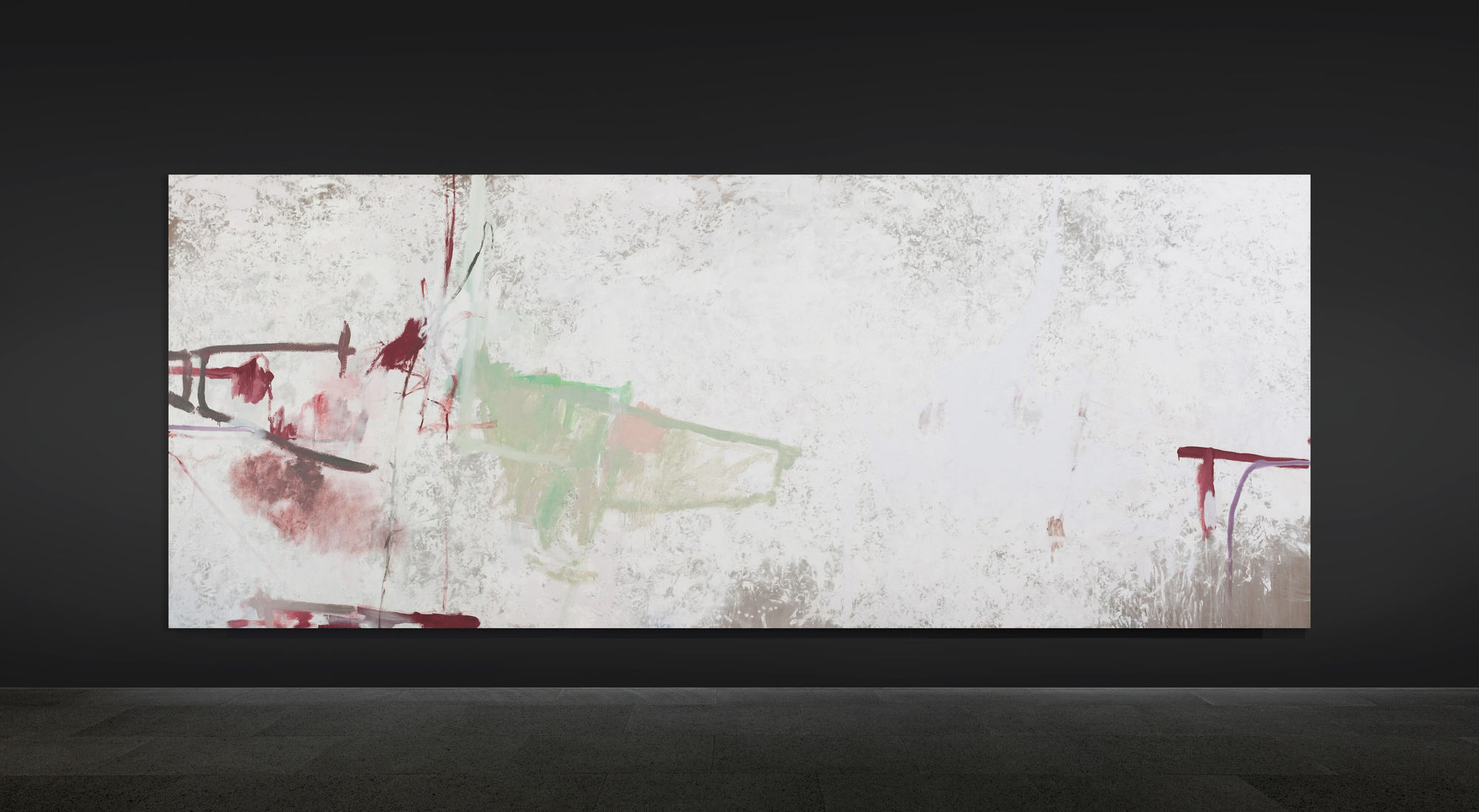 Hände weg! (ein weißes Bild), 2021