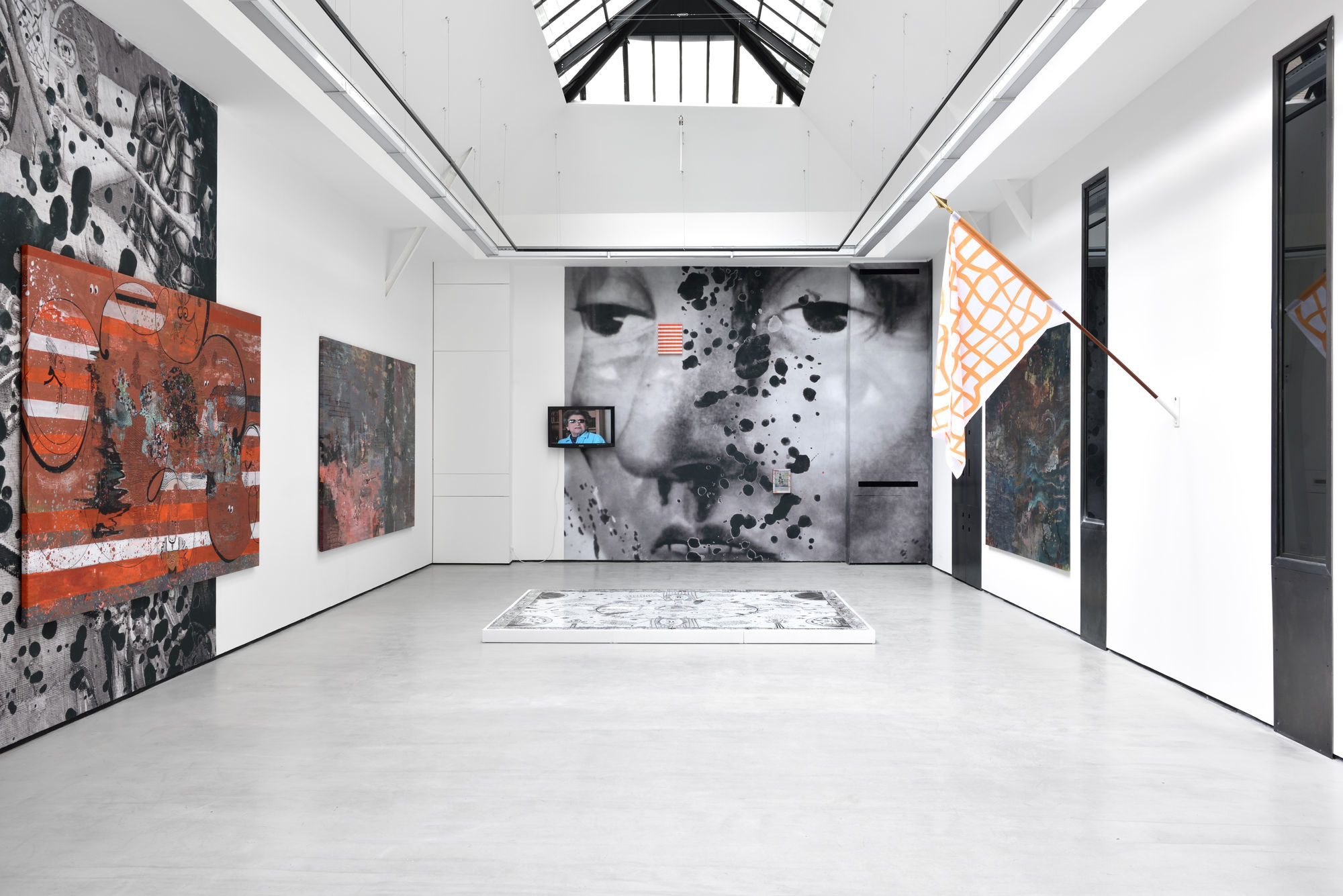 Hélène Delprat Moi qui adore Barnett Newman, on peut dire qu'on est loin ! 09.09-21.10.2017