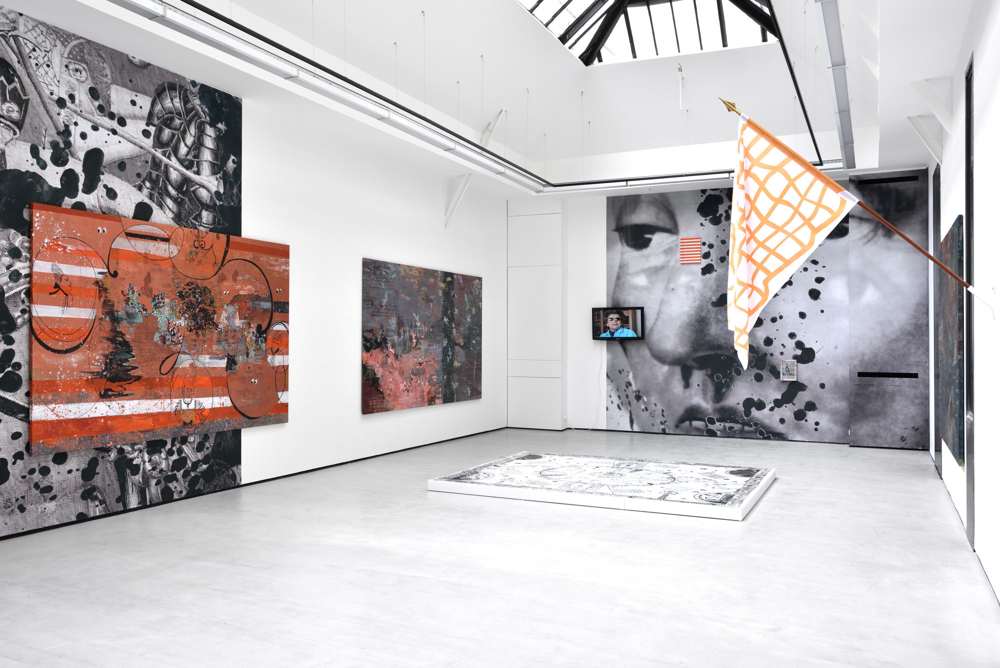 Hélène Delprat Moi qui adore Barnett Newman, on peut dire qu'on est loin ! 09.09-21.10.2017