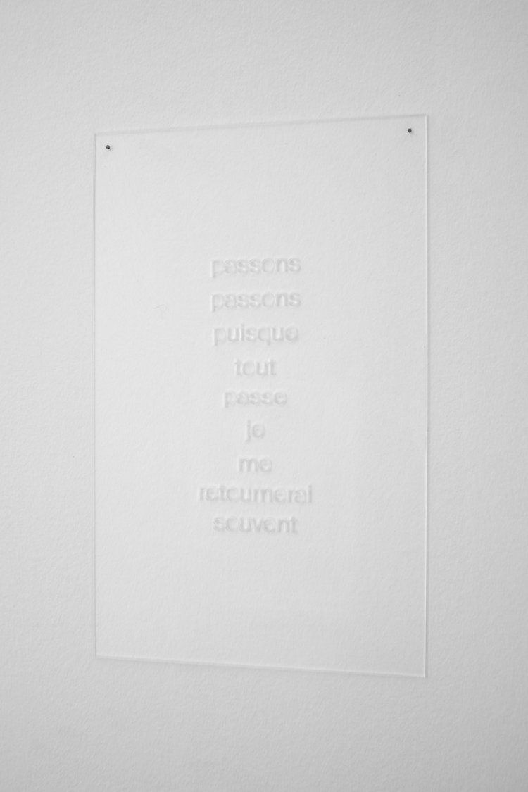 BARBEZAT-VILLETARD, Voyage out, 2018