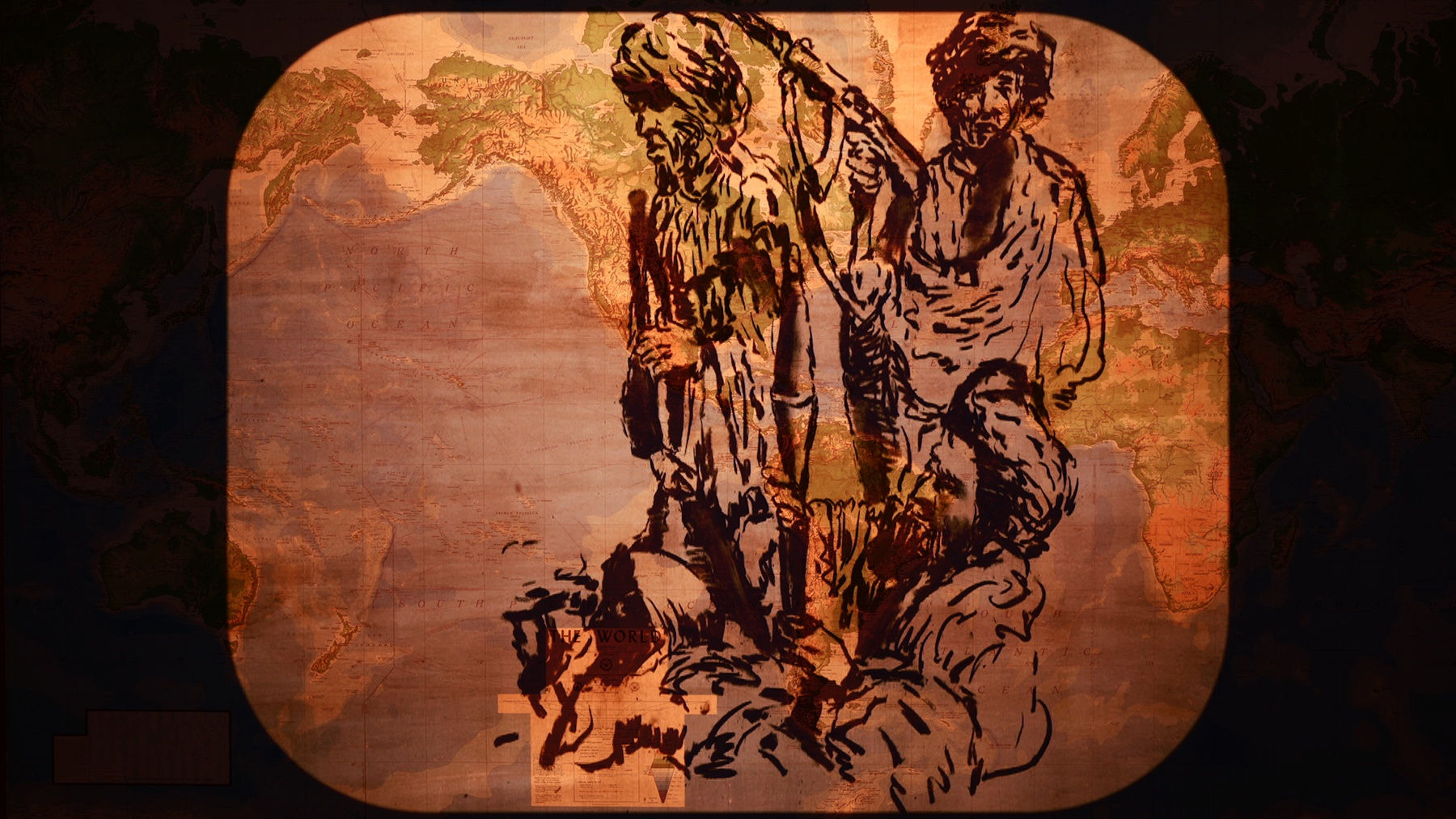 Nalini Malani, In Search of Vanished Blood, 2012 Single channel video play, sound, 11'35" © Nalini Malani Courtesy Galerie Lelong & Co., New York