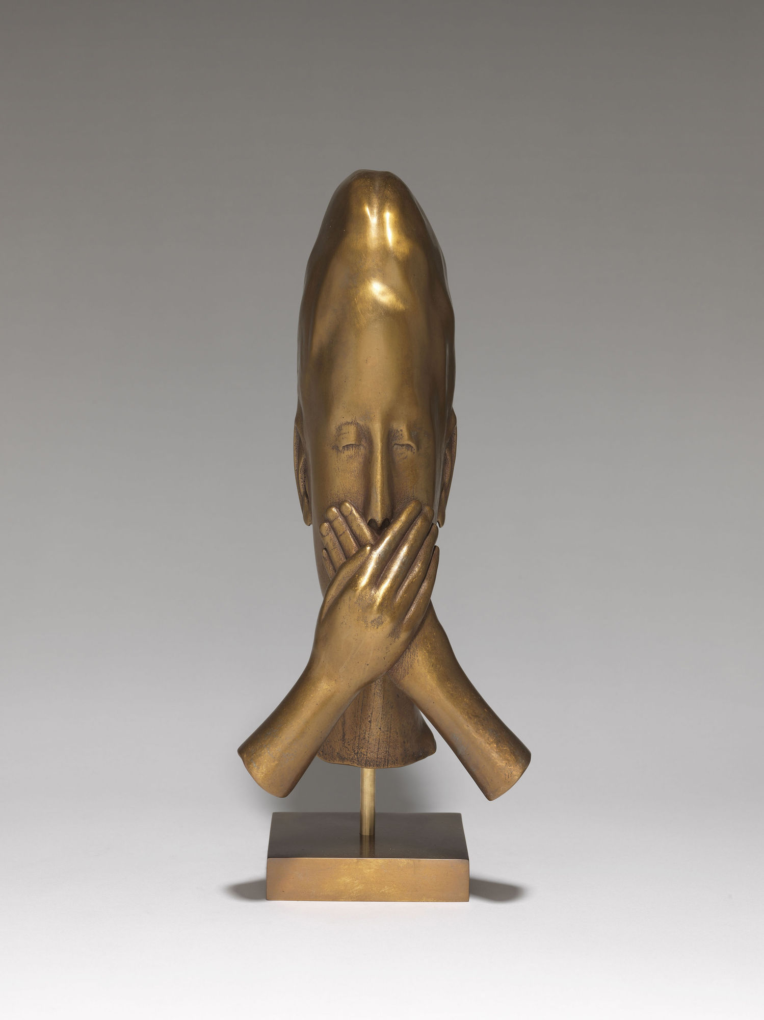 Jaume Plensa Who are You ? III, 2016 Bronze Edition of 8 15 x 6 x 7.9 inches (38 x 15 x 15 cm)