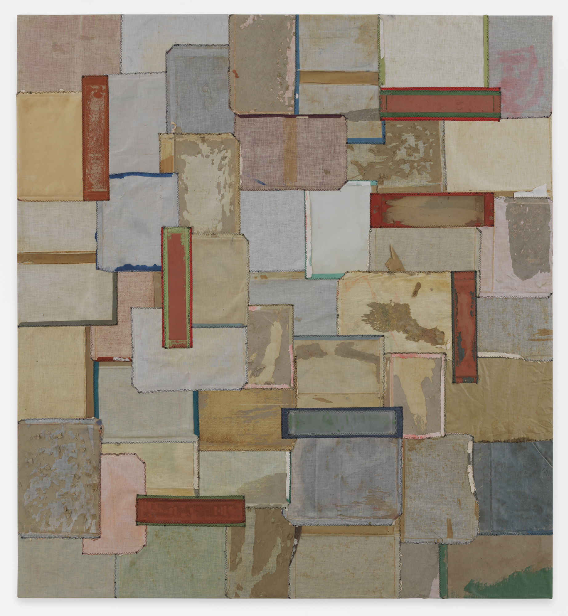 Samuel Levi Jones Essence, 2018 Deconstructed medical books on canvas 55 x 60 inches (139.7 x 152.4 cm)