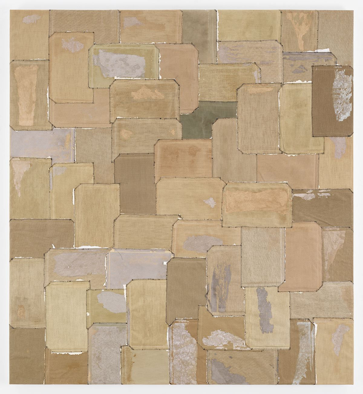 Samuel Levi Jones Flow, 2018 Deconstructed West's Federal Case Reporters books on canvas 60 x 55 inches (152.4 x 139.7 cm)