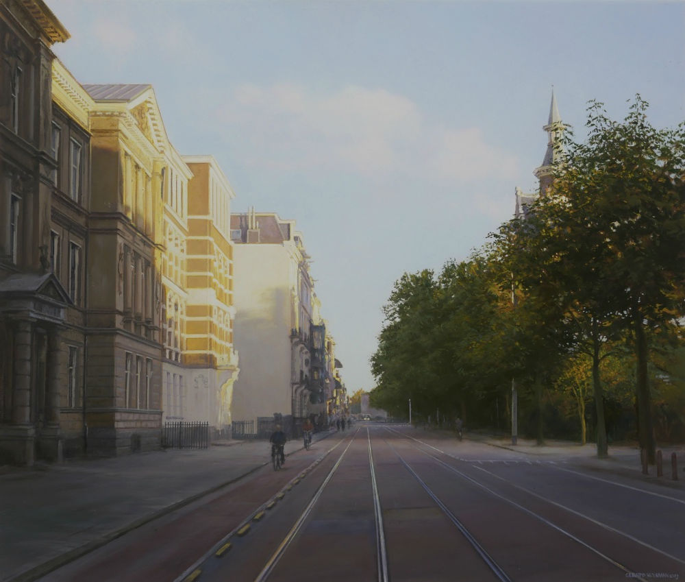 Weteringschans - 2019 - olieverf op paneel - 77 x 65 cm