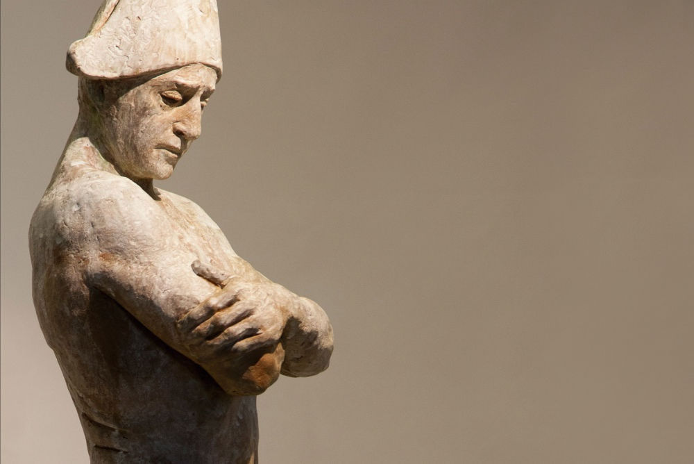 Coderch & Malavia - Don Tancredo (detail) - 2015 - gepatineerd brons - 81 x 25 x 21 cm