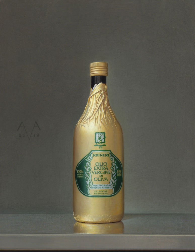 Arnout van Albada - Raineri Imperia - 2018 - eitempera en olie op paneel - 40 x 31 cm