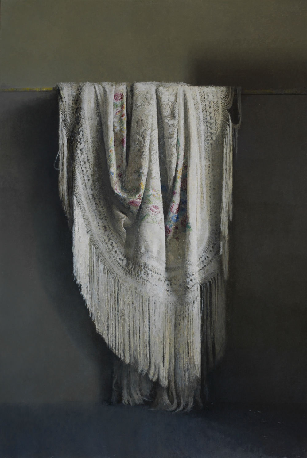 Pedro Escalona - Mantón I - 2018 - Olieverf op canvas - 146 x 98 cm