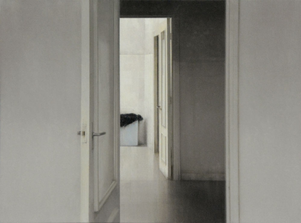 Carlos Morago - Bolsa Negra - 2017 - olieverf op paneel - 60 x 81