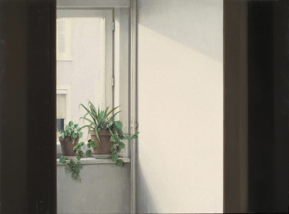 Carlos Morago - Ventana - 2018 - olieverf op paneel - 60 x 80 cm
